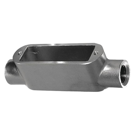 CALBRITE Conduit Outlet Body w/Cover, 1/2 In. S60500CE00