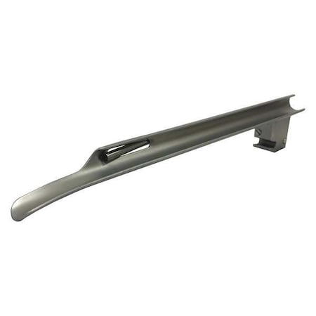 Medsource Laryngoscope Blades, Silver, Miller, 8" L MS-46123