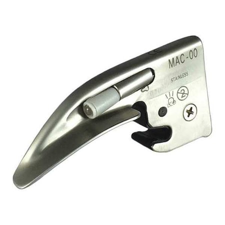 Medsource Laryngoscope Blades, Silver, 2 3/4" L MS-464200
