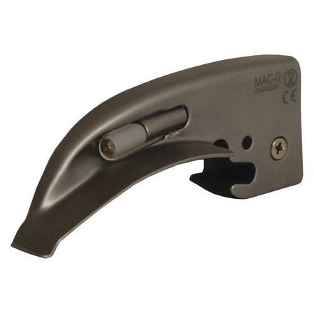 Medsource Laryngoscope Blades, Silver, 3 1/2" L MS-46410