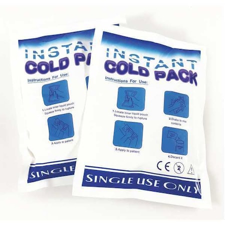 Medsource Cold Pack, 8"L x 6"W, PK48 MS-CD6X8
