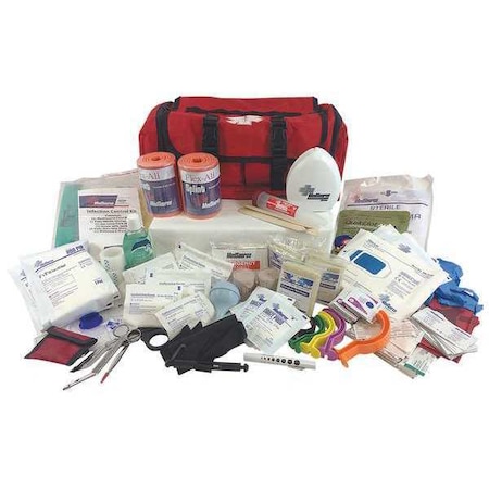 Medsource First Responder Kit, Nylon Bag, 29 Components, 6 People Served MS-75163