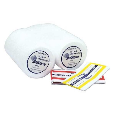 Medsource Head Immobilizer, 8-1/2inLx6-1/3inH, PK50 MS-91012