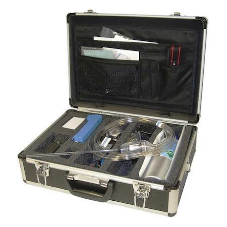 Gfg Multi-Gas Detector, IP67, Audible, Vibrating, Visual, LCD, 170 hr Battery Life G450-11465C