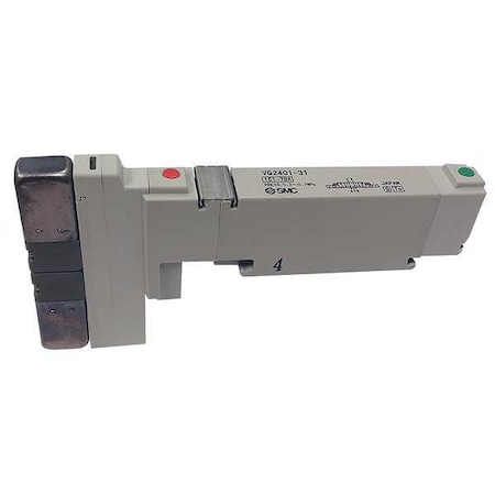Smc Solenoid Air Control Valve, 22.4 CFM, 0.8 VQ2401-31