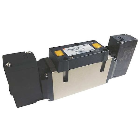 Smc Solenoid Air Control Valve, 39.2 CFM VFS3200-3FZ