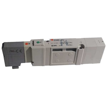 Smc Solenoid Air Control, 12VDC SV3400-6FU