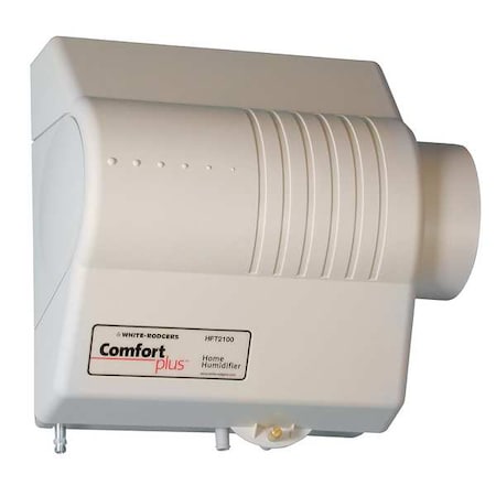 White-Rodgers Furnace Humidifier, Mounts Directly on Plenum, 2,900 sq. ft., White HFT 2900FP