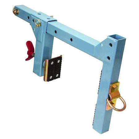 Falltech Wall Anchor, 26 in Length, 310 lb Weigth Capacity, Steel Anchor, Pivot D-Ring 7460A