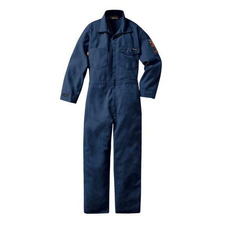 Workrite Fr Coverall, 8.4 cal/sq cm ATPV, Regular, Nomex(R) IIIA, Snap 1887NB 52 0R