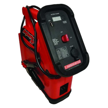 Associated Equipment Jump Starter, 12V, 400A, Max Voltage 300V KS400