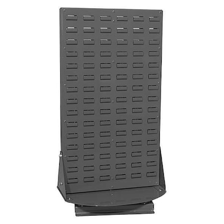 Akro-Mils Steel Louvered Bench Rack, 18 in D x 32 in H x 16 in W, Gray 98318GY