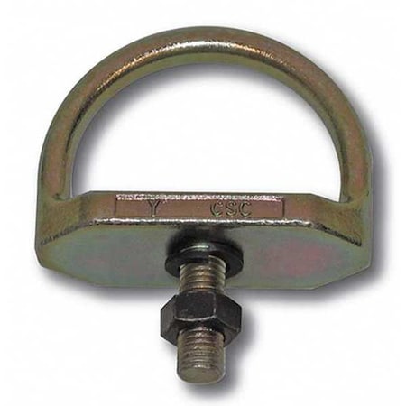 Guardian D-Bolt Anchor Connector, 4 in Length, 420 lb Weigth Capacity, 5,000 lb Tensile Strength 00373