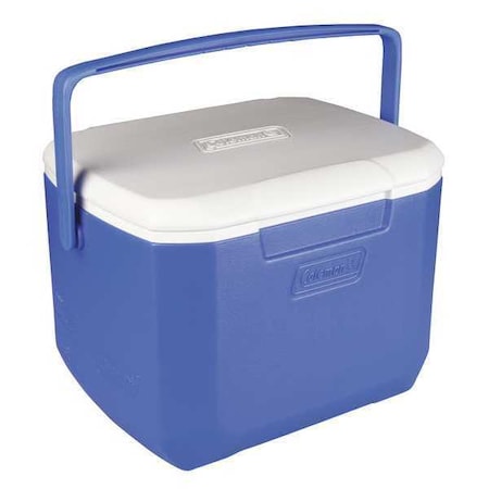 white coleman cooler