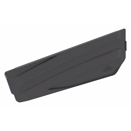 Akro-Mils Black Industrial Grade Polymer Divider, 12 PK 46110 | Zoro