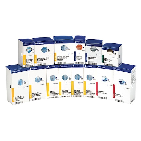 First Aid Only Complete Refill or Kit, Not Applicable Not Applicable, 214 Components, 25 People Served FAE-8010