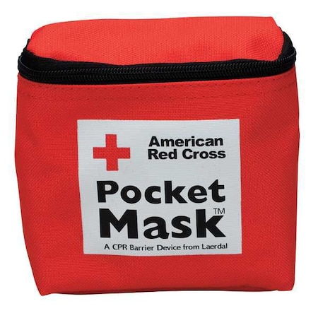 First Aid Only Pocket CPR Mask, Universal, Pouch 363015