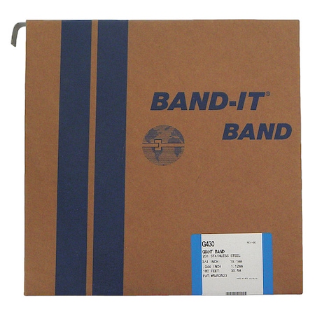 Band-It Giant Band 201S 3/4X.044X100 RL/100Ft G43099