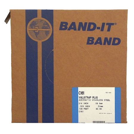 Band-It Valustrap Plus Band RL/100Ft C16189