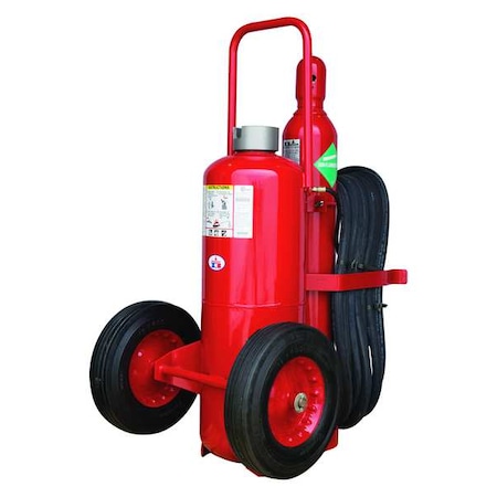 Badger Fire Extinguisher, 145 lb Capacity, Class ABC , UL Rating40A:240B:C , Monoammonium Phosphate B150A-1