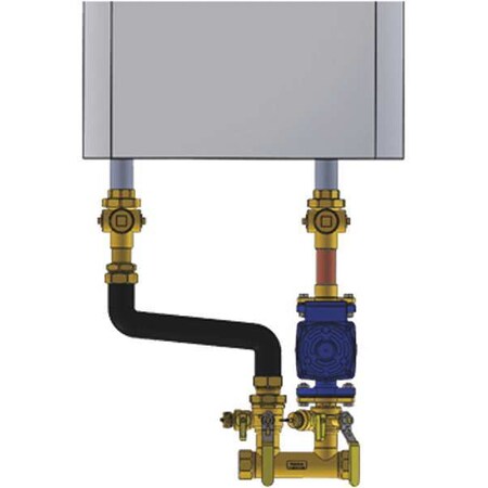 Webstone Boiler Inst, 1-1/4in, 1-1/4inFIP, Flng Rght 4CF5R-WH245