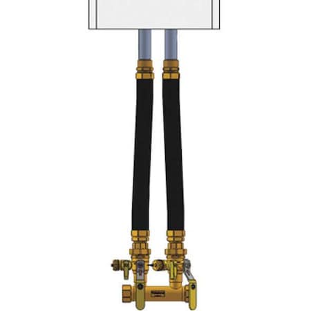 Webstone Boiler Inst Kit, 1in, 1inFIP, Dbl Ball Drin 4FK4-WIF-18