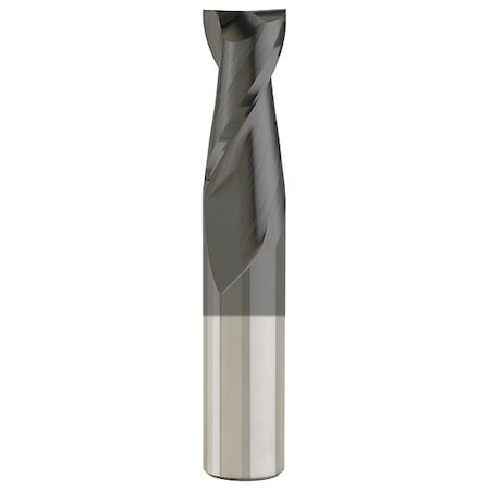 Zoro Select Carbide End Mill, 4in, CEM10F2TICN CEM10F2TICN