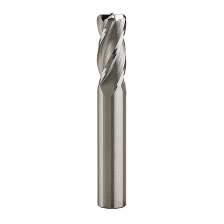 Zoro Select Carbide End Mill, 4in, CEM34R4030 CEM34R4030