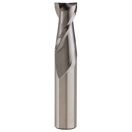 Zoro Select End Mill, 1/4" Dia, 1-1/2" Cut, Carbide CEM14FXL2