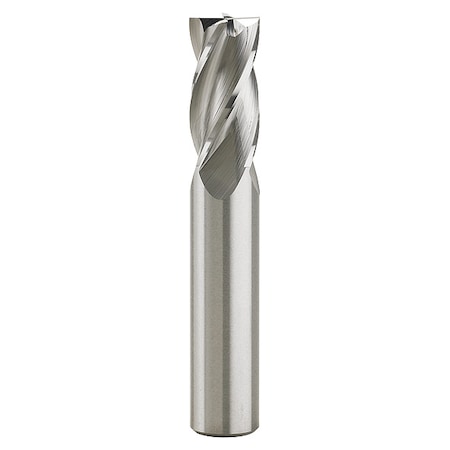 Zoro Select Carbide End Mill, 3-1/2 in, CEM58F4 CEM58F4