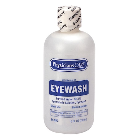 Physicianscare Personal Eye Wash Bottle, 8 oz. 24-050