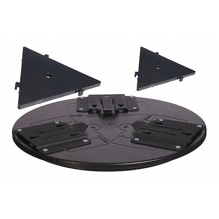 Dixie Cutlery Dispenser Carousel, Black SSC3