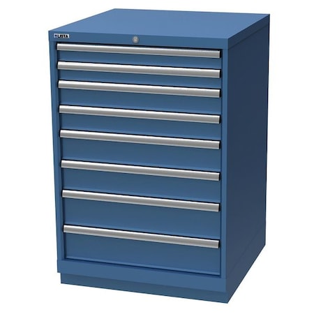 Lista Modular Drawer Cabinet, 41-3/4 In. H SC09-0807A-FTKABB