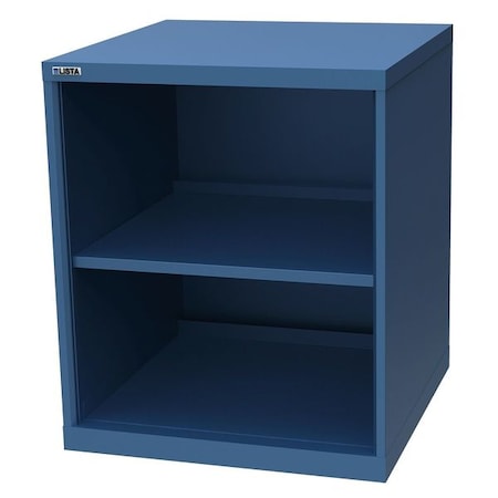 Lista Shelving Base Storage Cabinet, 33-1/2 in H, 28-1/4 in W, 28-1/2 in D, No Handle, Bright Blue XSSC0750-TSCBB