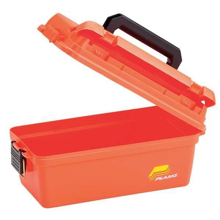 Plano Tool Box, Plastic, Orange, 15 in W x 8 in D x 6 in H 1412-50