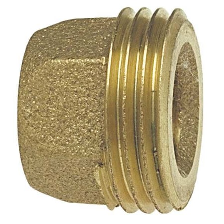 Nibco Hose Adaptr, Cast Bronze, C x Hose, 1/2 In 704H 1/2