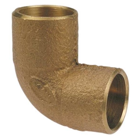 Nibco Reducing Elbow, Cast Bronze, 1-1/2 x 1 In 707R 11/2X1