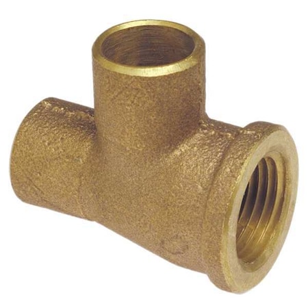 Nibco Tee, Cast Bronze, C x F x C, 3/4 x 3/4 In 714 3/4