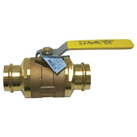 Apollo Valves 2" Press Bronze Ball Valve Inline 77WLF10801