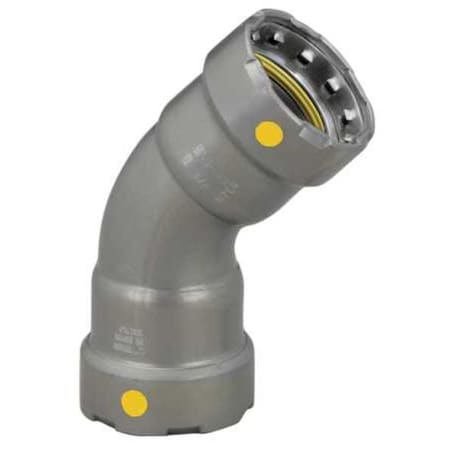 Viega Viega MegaPressG 45 elbow, 1-1/4" x 1-1/4" 25246