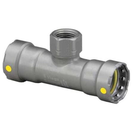 Viega Viega MegaPressG tee, 1" x 1" x 3/4" 25416