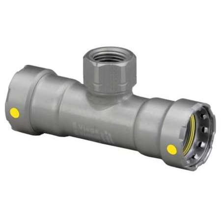 Viega Viega MegaPressG tee, 1-1/2" x 1-1/2" x 3/4" 25441