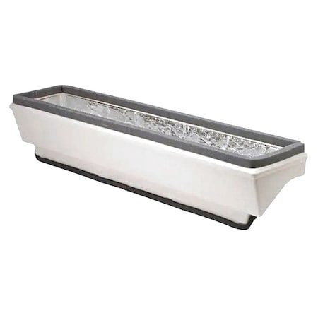 Amana Transition Duct, Metal/PTFE/Plstic, Beige PTDK01E