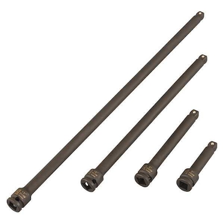 Sunex Impact Wobble Extension Set, 4 pcs., 1/2" 2504