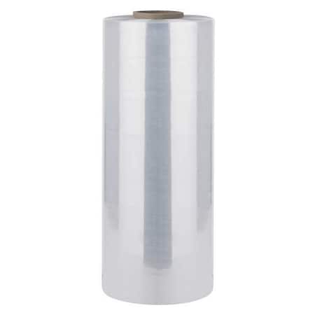 Zoro Select Stretch Wrap, 20" W x 6000 ft. L, 80 ga, SFIII, 2-Side Cling Style, Clear, Standard Duty 36P098
