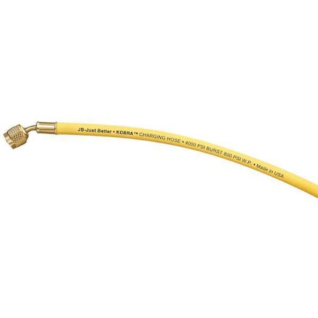Jb Industries Charging/Vacuum Hose, Low Loss, 60 In, Yel CLS-60Y