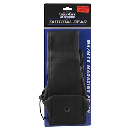 Uncle Mikes Mag Case, Black 7702460