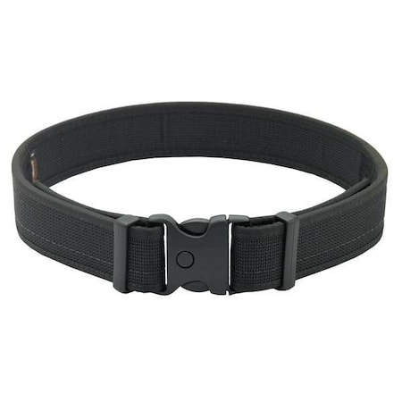 Uncle Mikes Duty Belt, Nylon, Black, XL, Hook-and-Loop 87751