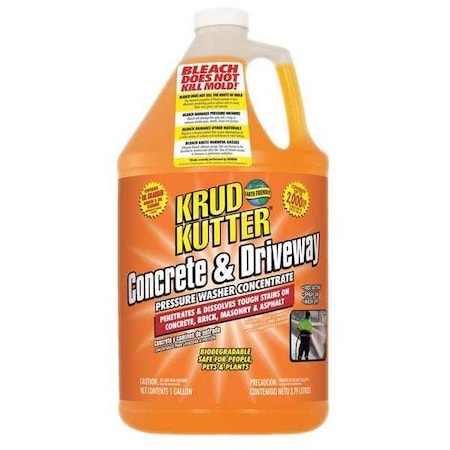 Krud Kutter Concrete and Driveway Cleaner, 1 gal DG014