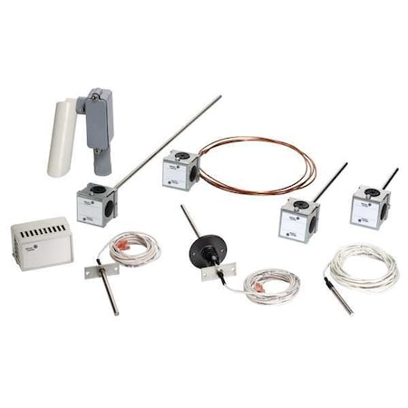 JOHNSON CONTROLS Temperature Sensor, Thermistor 10k ohm Type 2, Outdoor Air TE-636GV-2